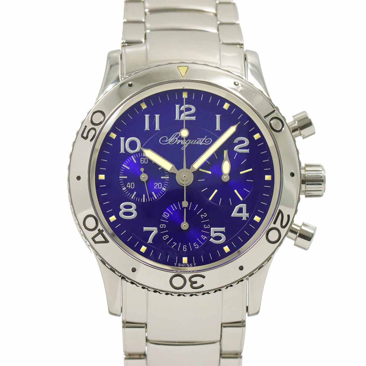 Aeronavale Type XX 3807ST Limited Chronograph Blue Dial Mens