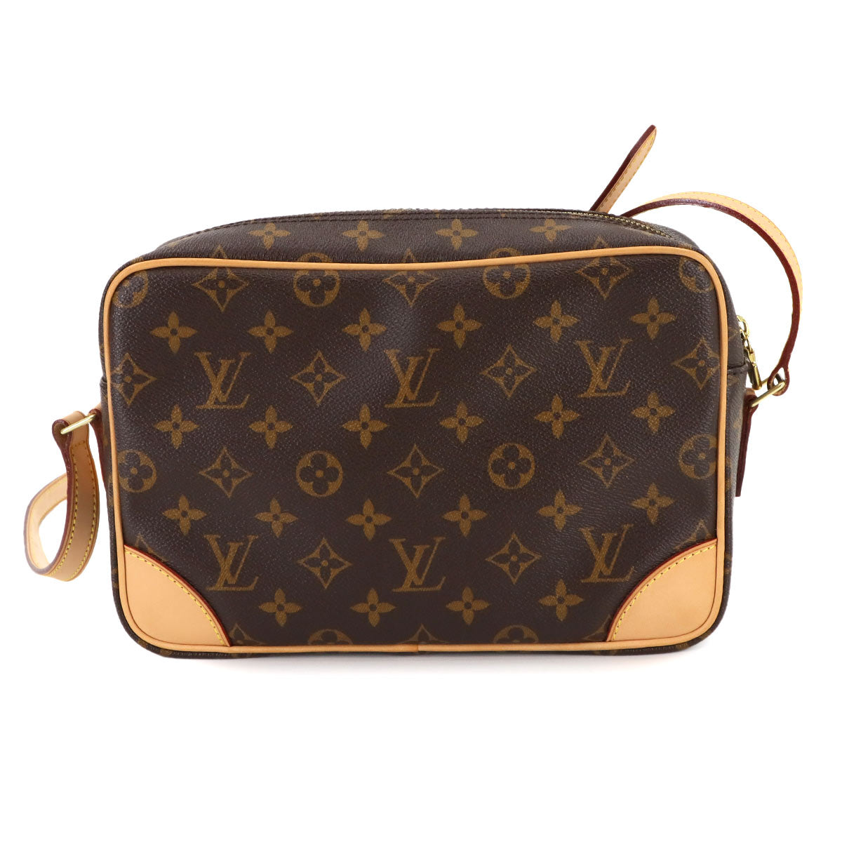 LOUIS VUITTON Monogram Trocadero Shoulder Bag Brown M51274 Purse