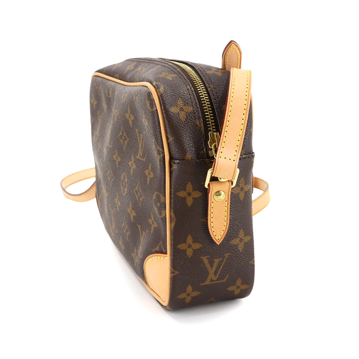 LOUIS VUITTON Monogram Trocadero Shoulder Bag Brown M51274 Purse