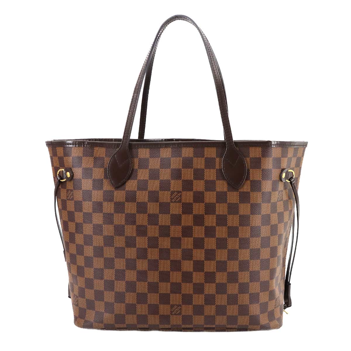 LOUIS VUITTON Damier Neverfull MM Tote Bag Ebene Cerise N41358 Purse