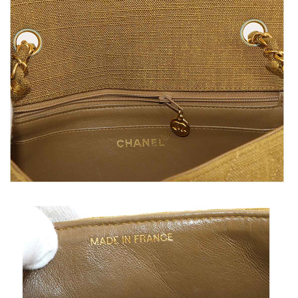 Diana Matelasse 25 Chain Shoulder Bag Leather A01165 Vintage