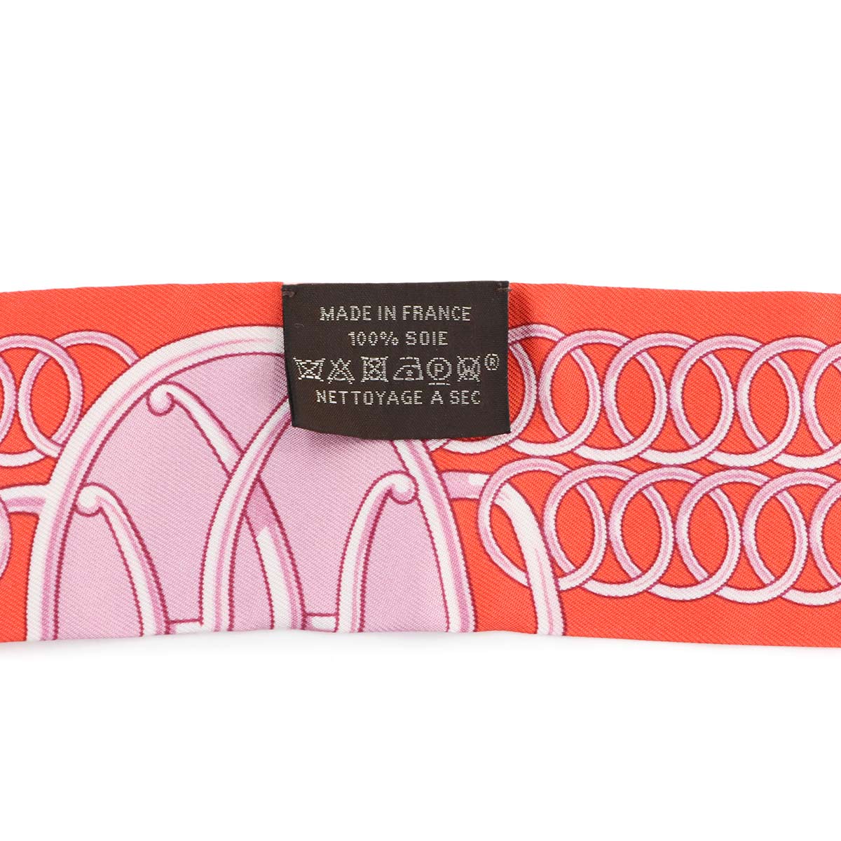 Twilly Scarf Silk Pink Lift Profile