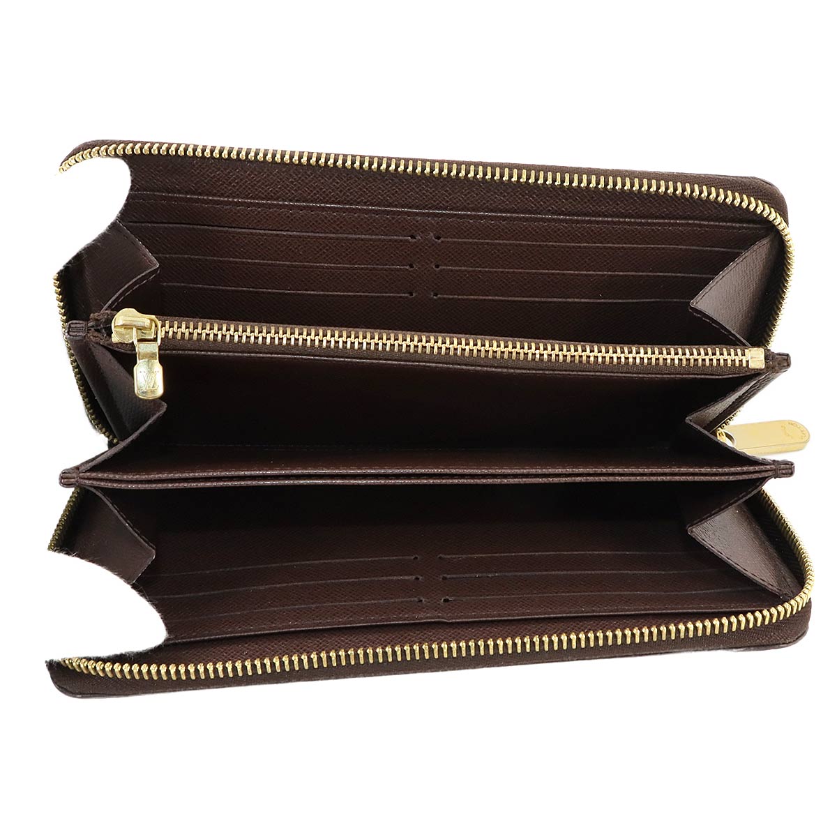 Damier Zippy Wallet Ebene Brown N41661 90289306