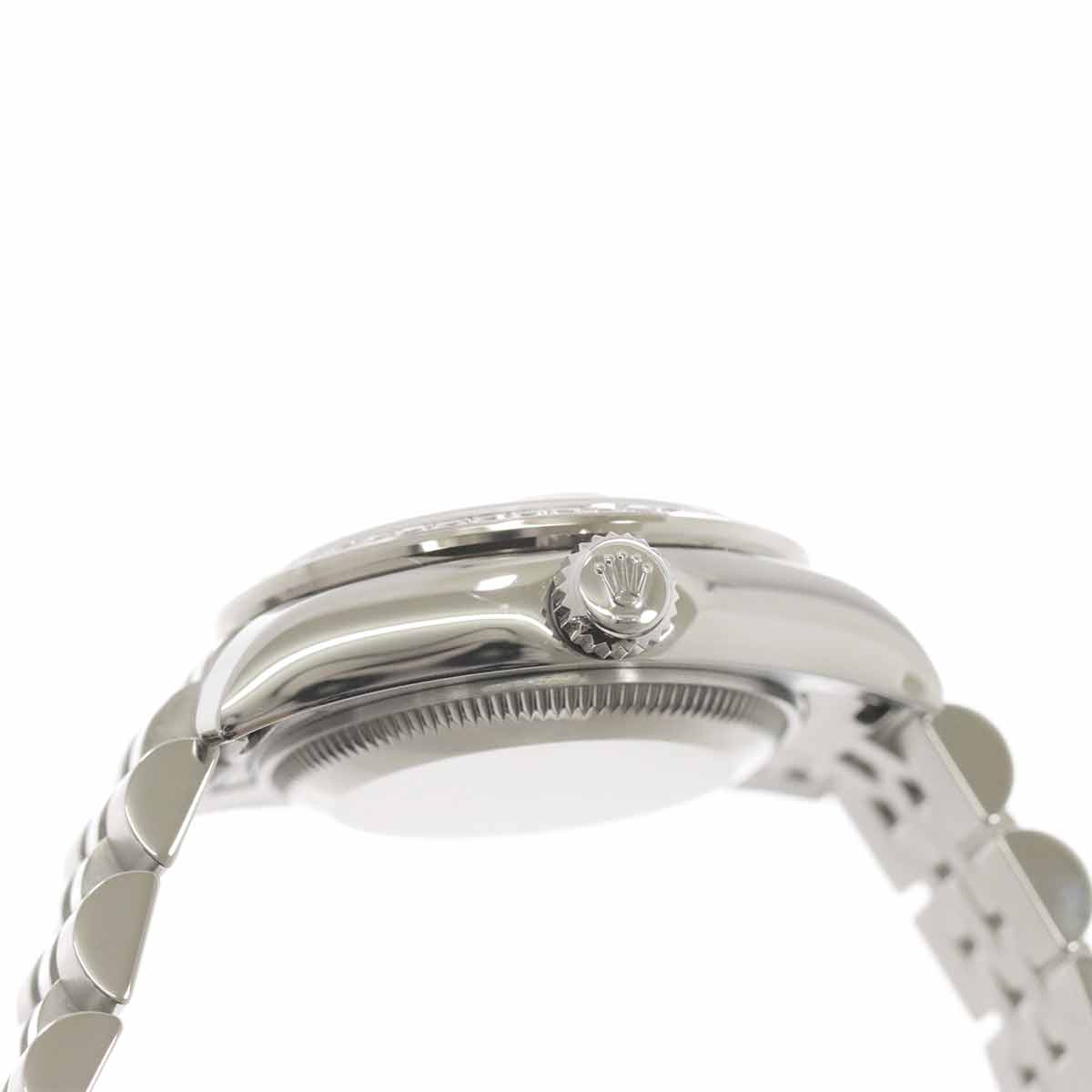 Datejust 179384 Date Diamond 750 WG Ladies Silver gold