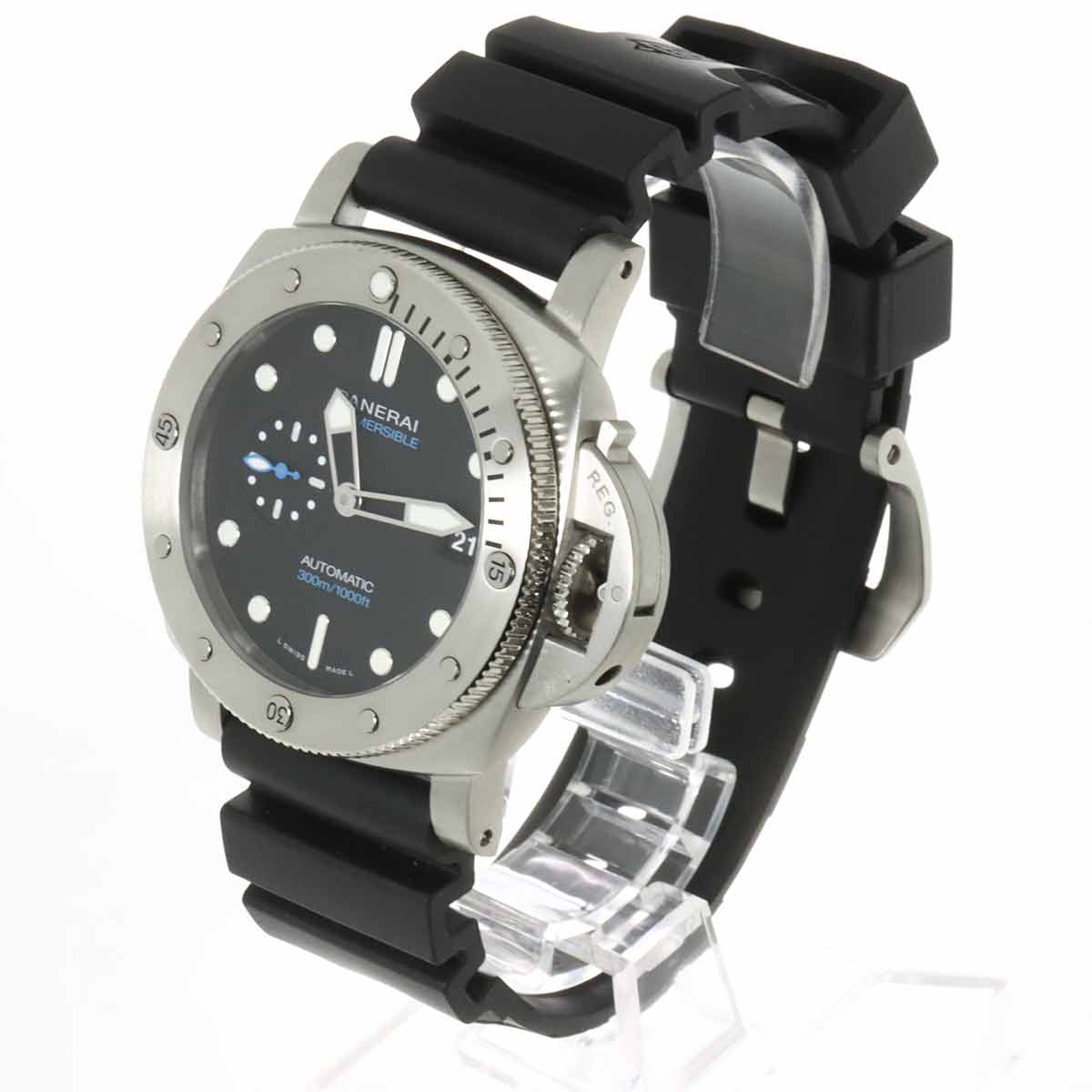 Submersible PAM01229 Date Automatic Black Dial Men's Watch