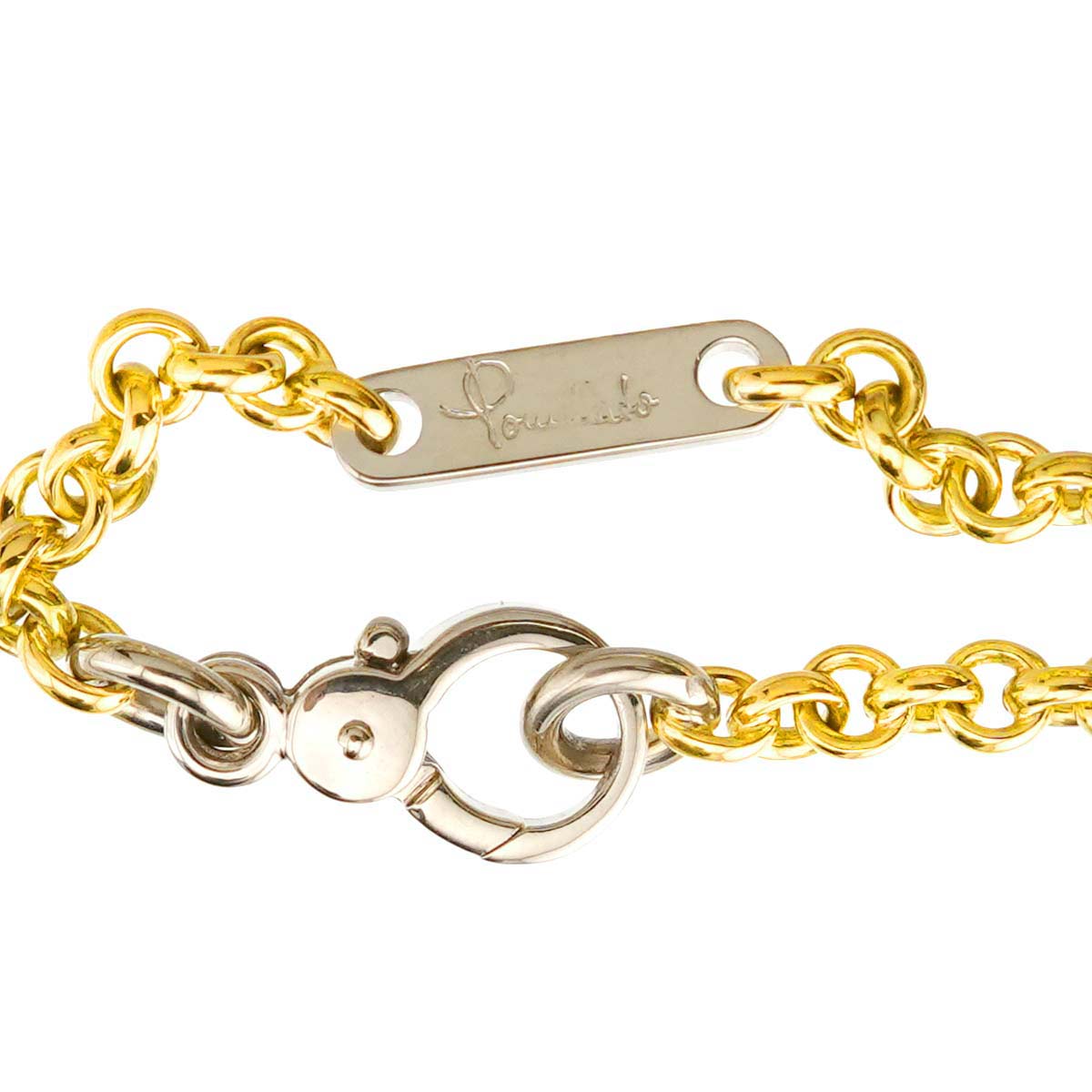 Chain Necklace 18K YG WG 750
