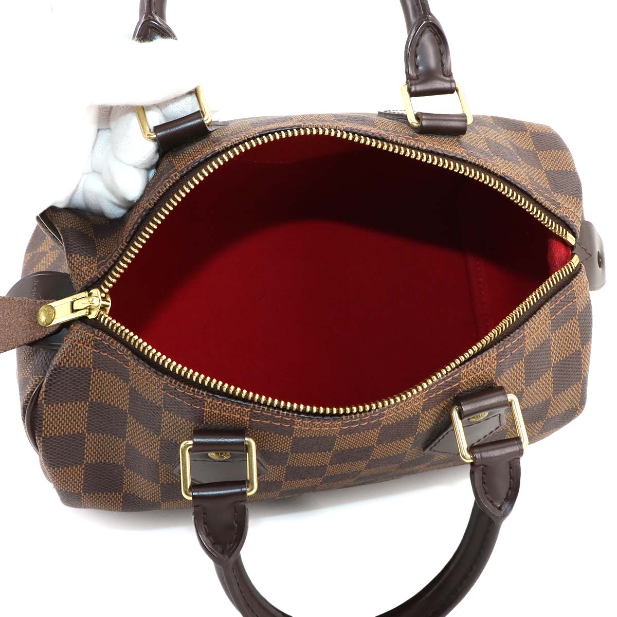 Damier Speedy 25 Hand Bag Ebene N41532 Purse 90289597