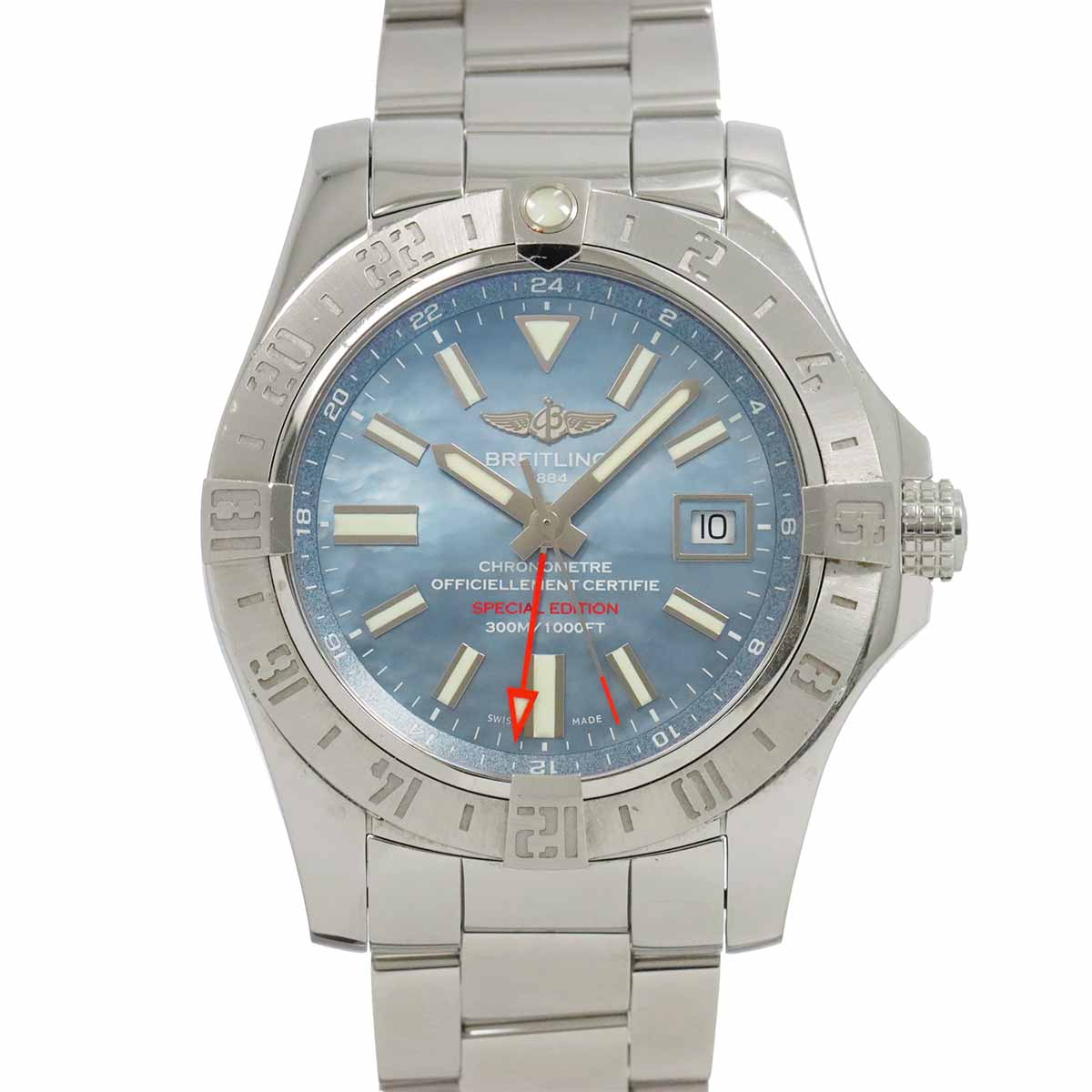 Avenger II GMT A32390 Japan Limited Blue Shell Dial Mens 90289623
