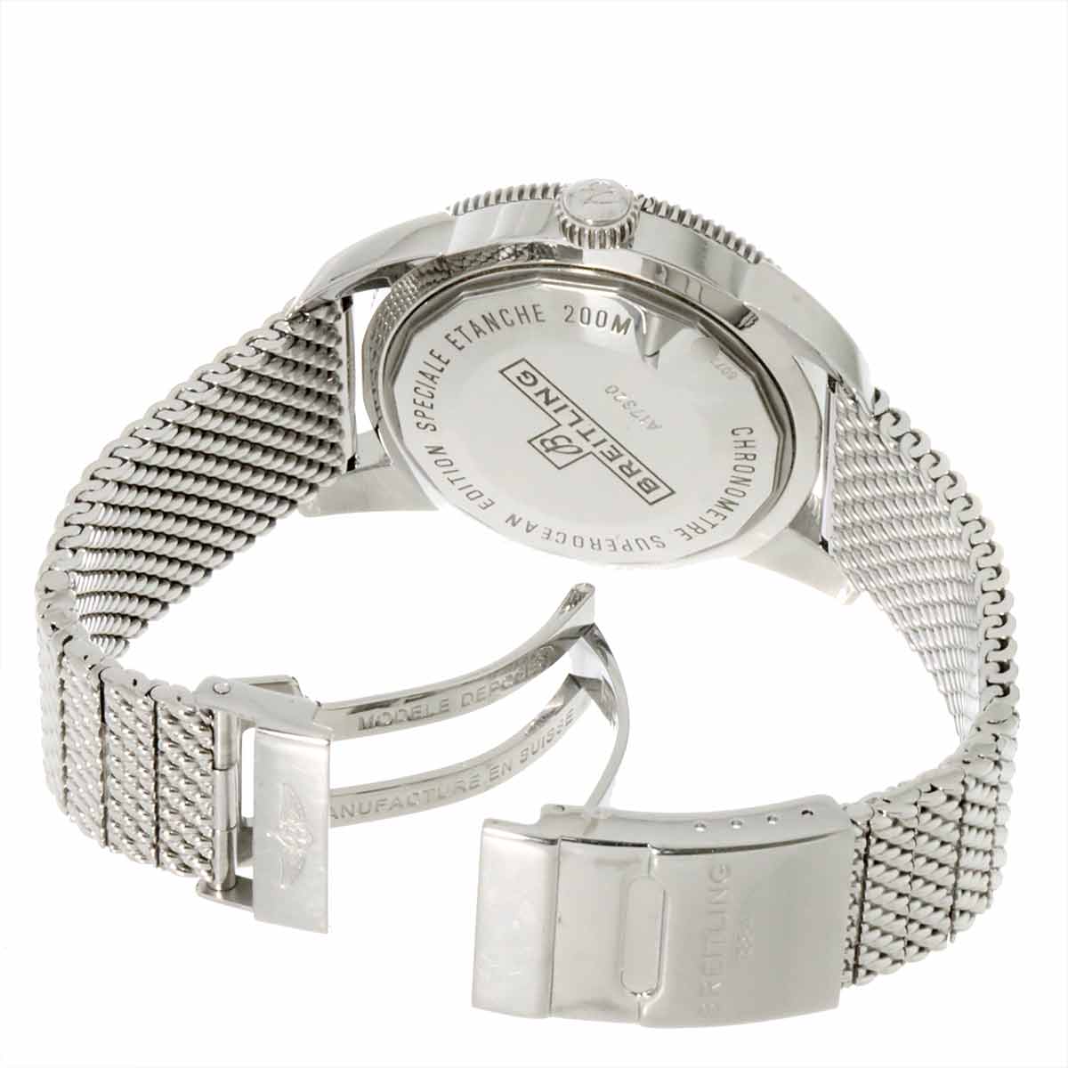 SuperOcean Heritage 46 A17320 Date Cream Dial Mens 90289643