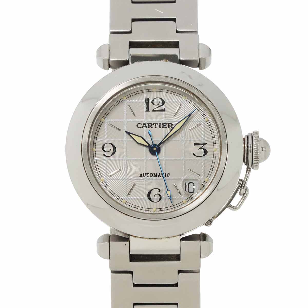 PashaC W31023M7 Automatic Silver Dial Date Boys Watch