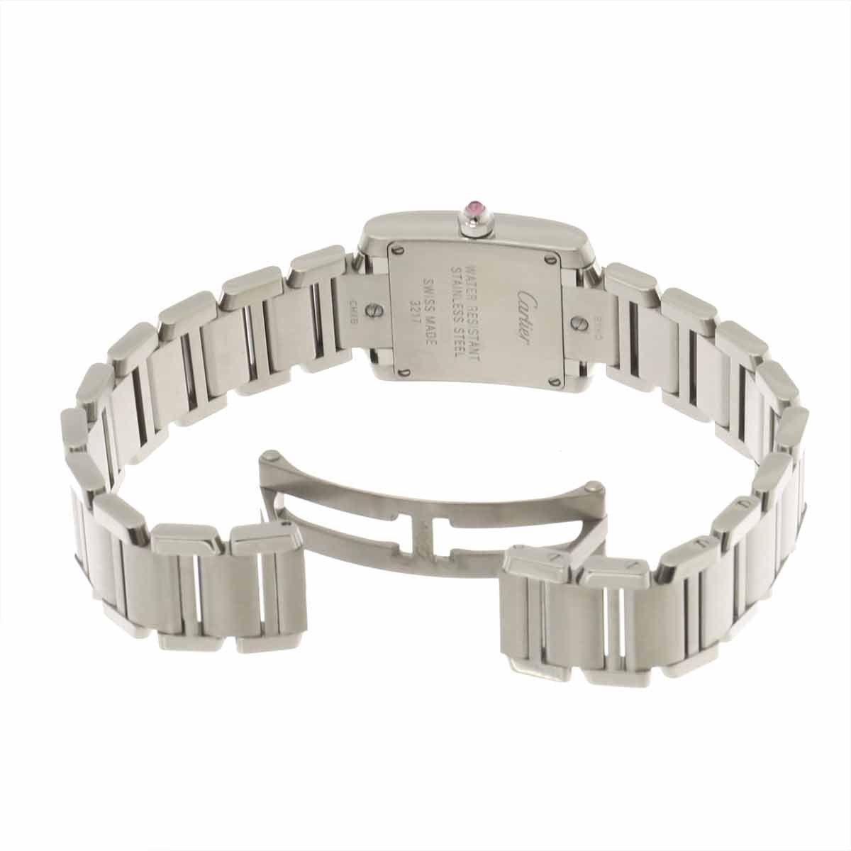 Tank Francaise SM W51028Q3 Quartz Pink Shell Dial Ladies