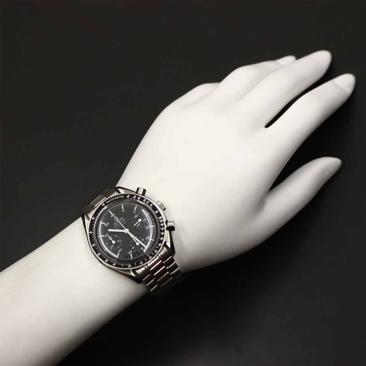 Speedmaster Chronograph 3510.50 Automatic Black Dial Mens Watch