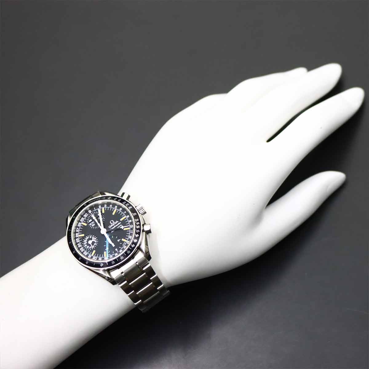 Speedmaster Chronograph 3510.50 Automatic Black Dial Mens Watch