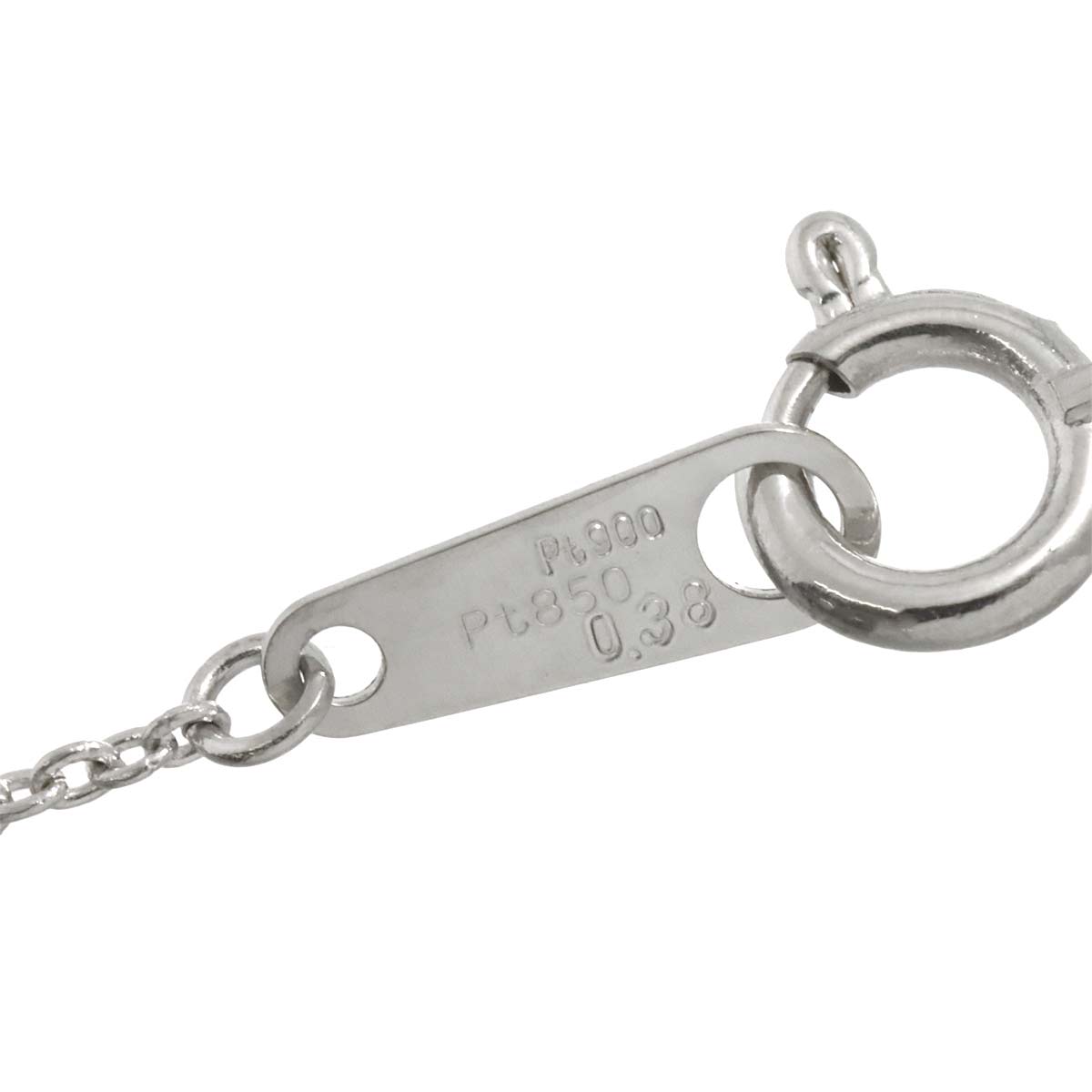 Cross Diamond 0.38ct Necklace Platinum