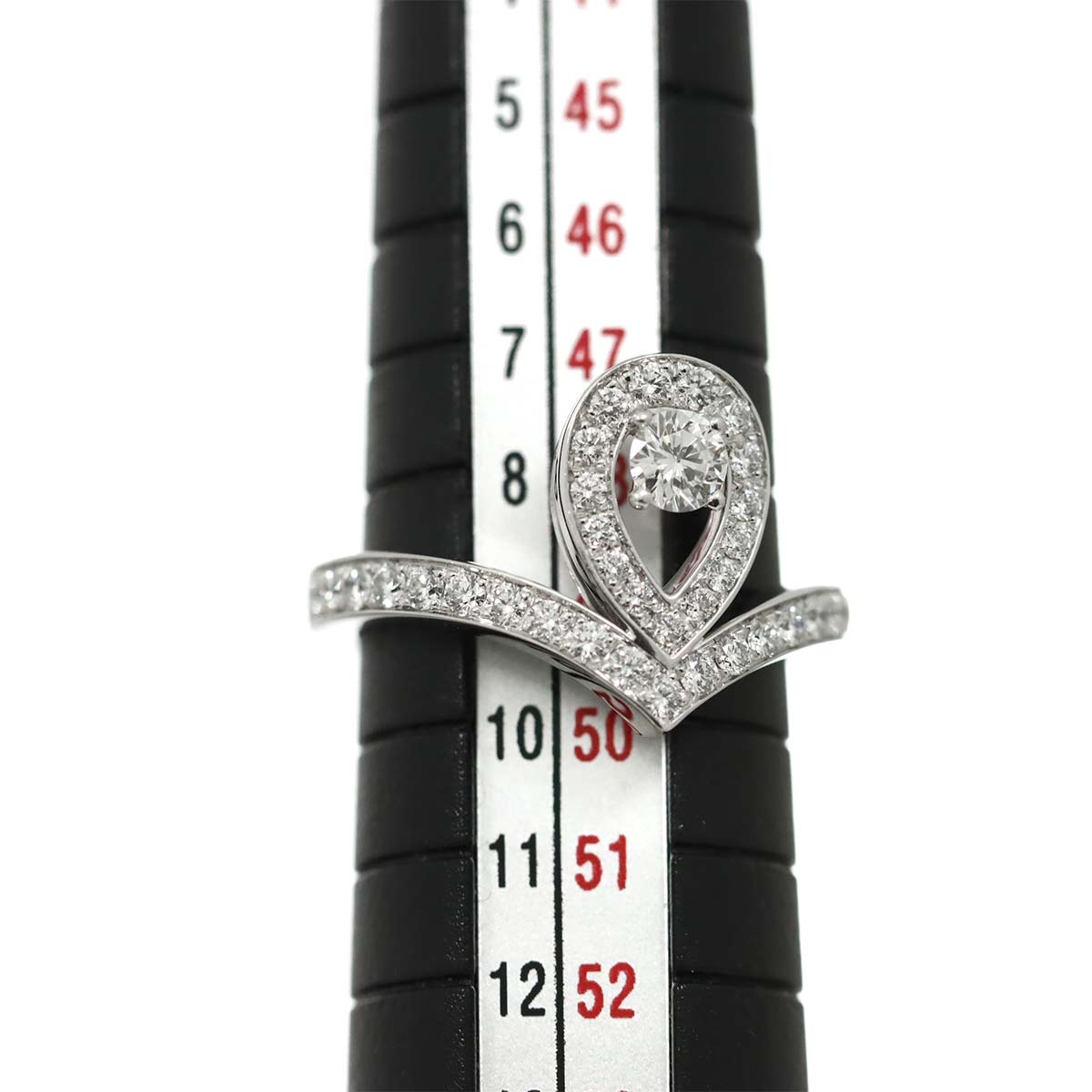 Josephine Ring Diamond 18K WG 750 Size49 4.75-5(US)