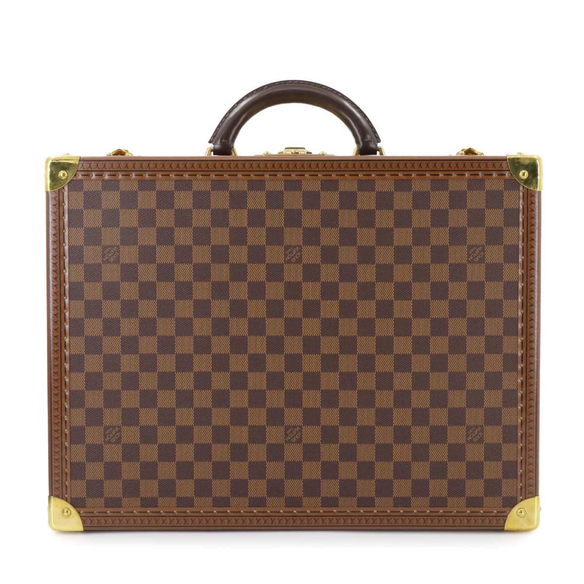 Damier Cotteville 45 Trunk Case N21341 100th Anniversary 90289917