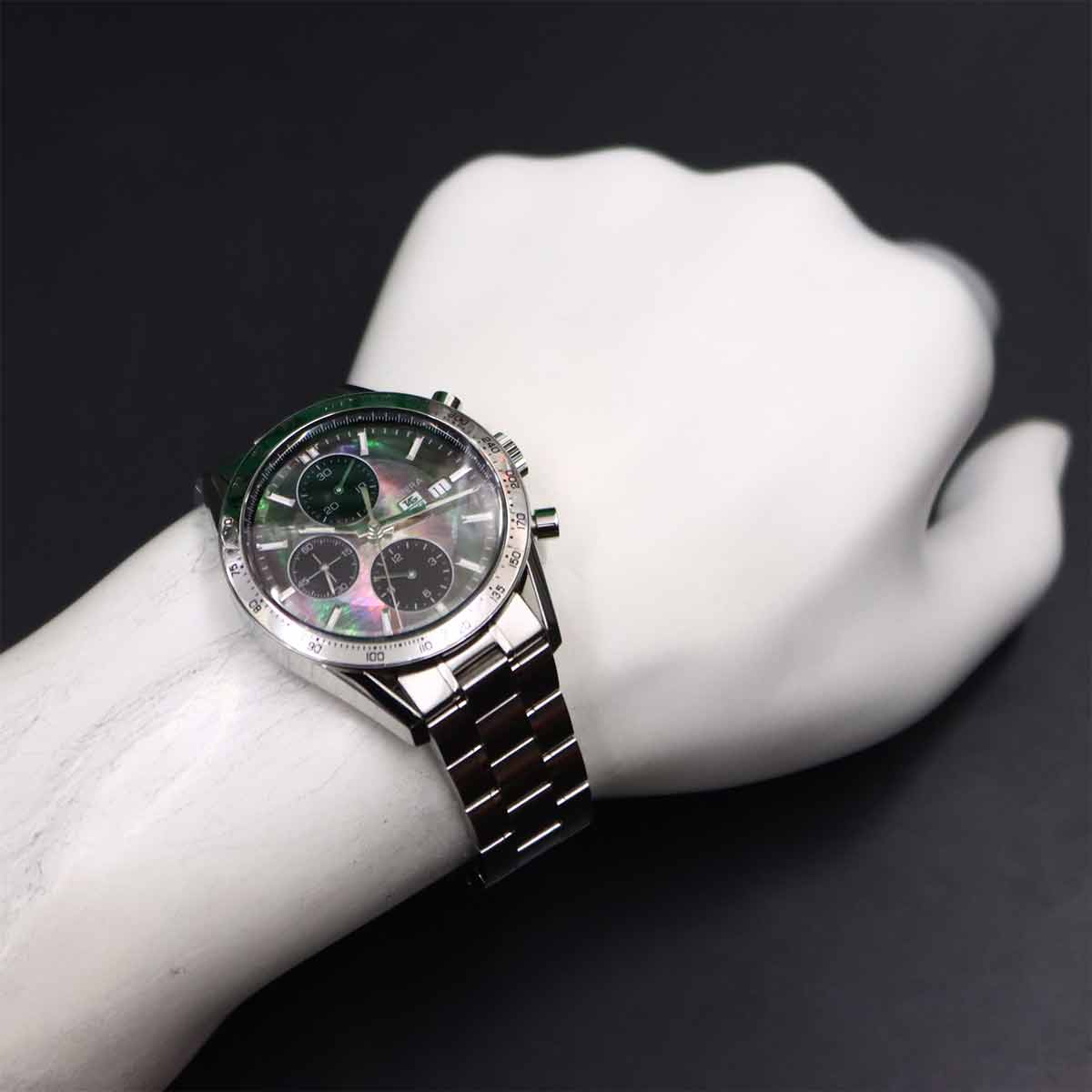 Carrera Chronograph CV201P Automatic Black Shell Dial Mens