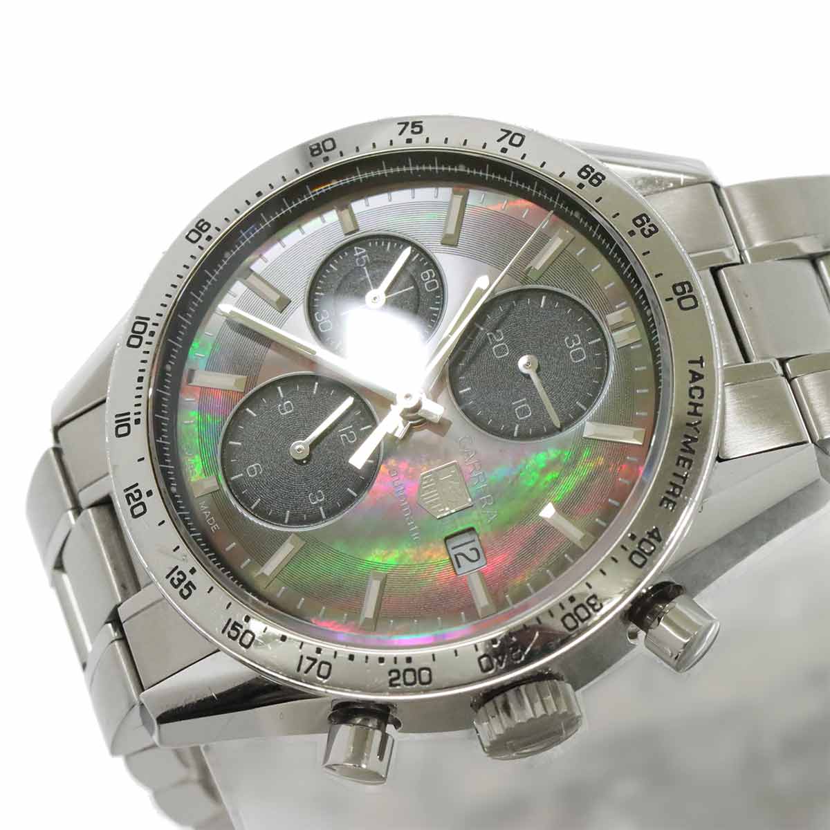 Carrera Chronograph CV201P Automatic Black Shell Dial Mens