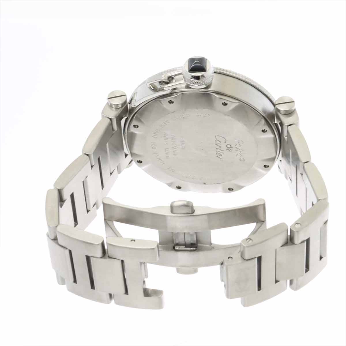 Pasha Seatimer W31077M7 Automatic Date Black Dial Mens Watch