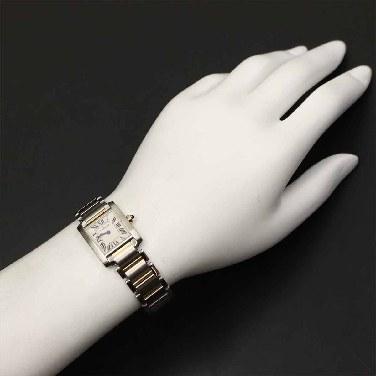 Tank Francaise SM W51007Q4 YG Quartz Cream Dial Ladies