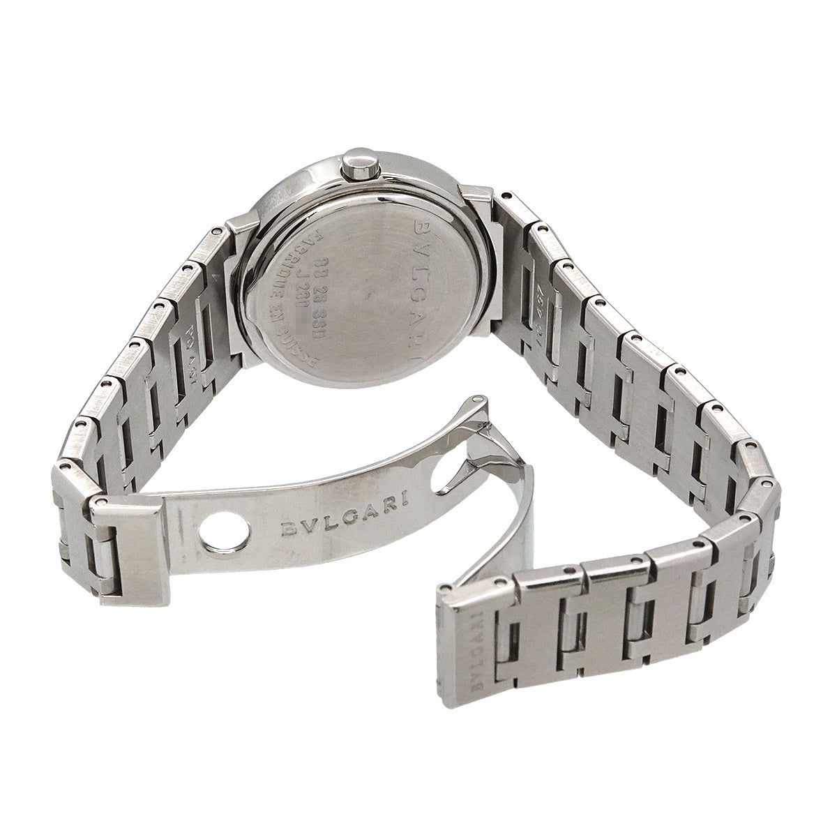 BVLGARIBVLGARI BB26SSD Date Quartz Black Dial Ladies Watch