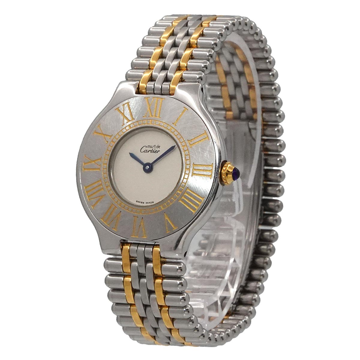 Must 21 Van Thian W10050F4 Quartz Cream Dial Boys Watch