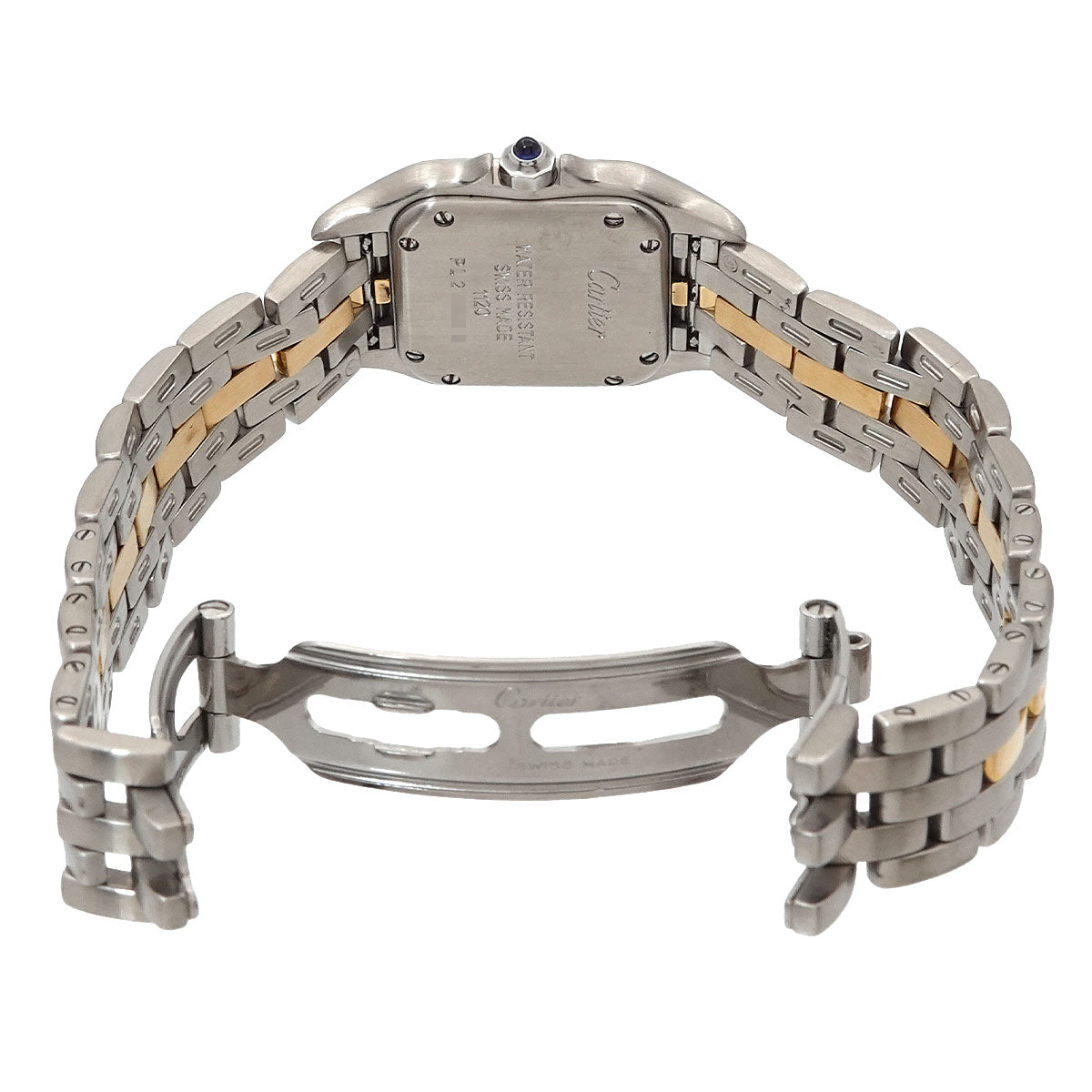 Panthere one Row SM Quartz W25029B5 YG Ladies Watch