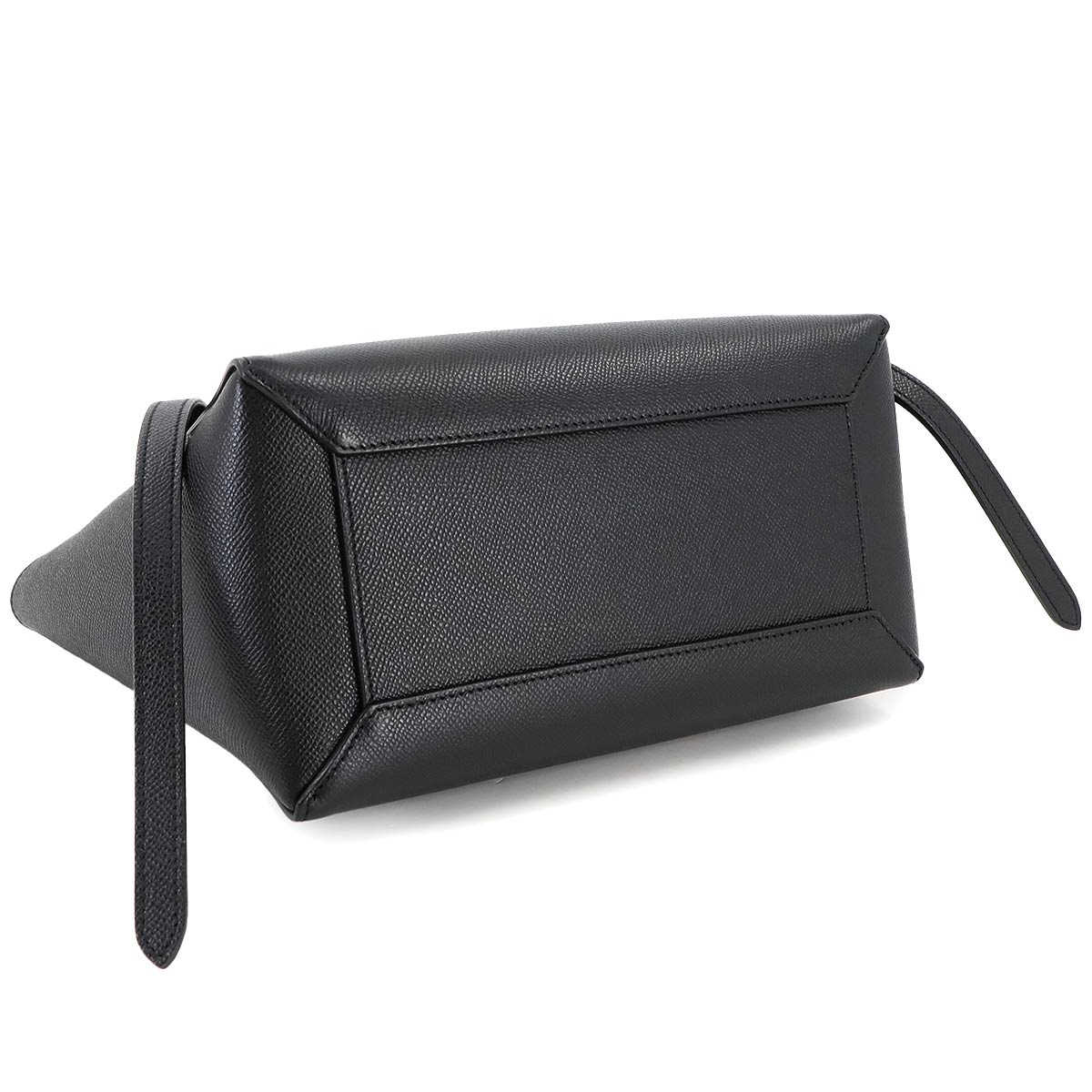 Belt Bag Micro 2way Hand Shoulder Bag Leather Black 189153