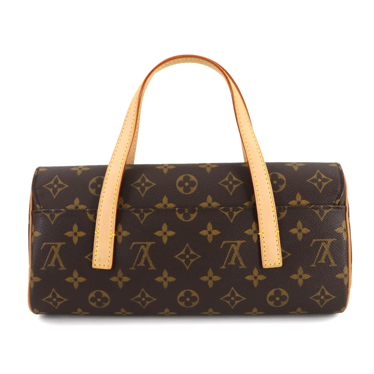 LOUIS VUITTON Monogram Sonatine Hand Bag Brown M51902 Purse