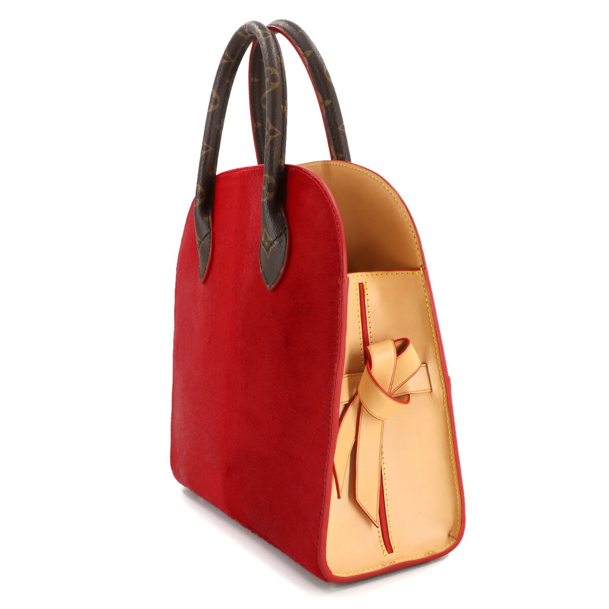 LOUIS VUITTON Monogram Christian Louboutin Iconoclast Hand Bag M41234