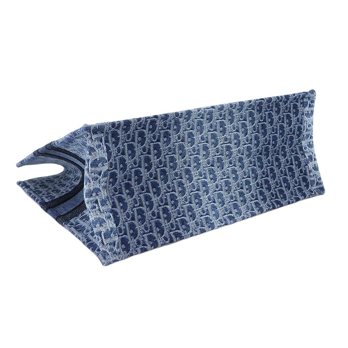 Book Tote Large Bag Oblique Denim Blue M1286ZWAL