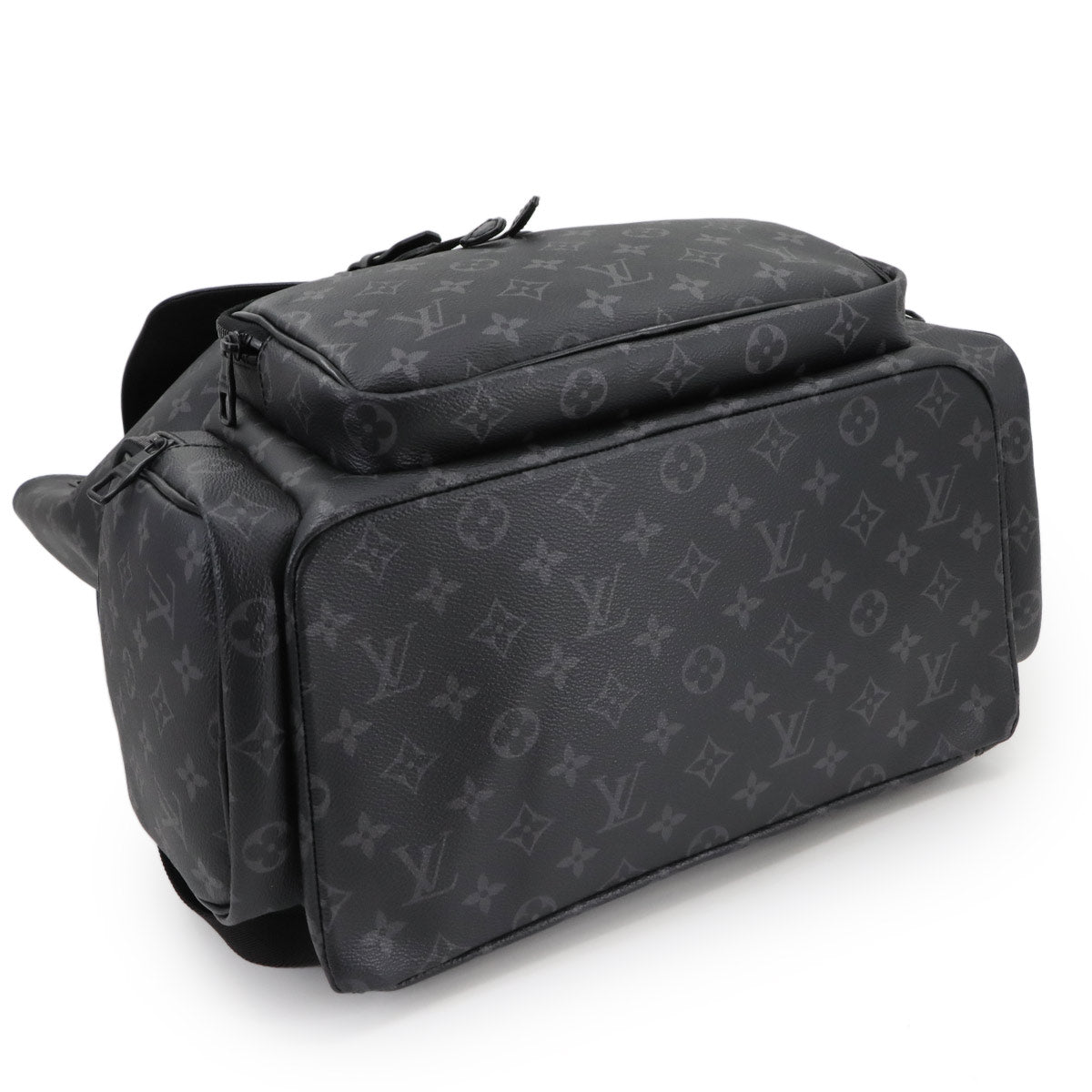 Monogram Eclipse Trio Back Pack Black M45538 Purse