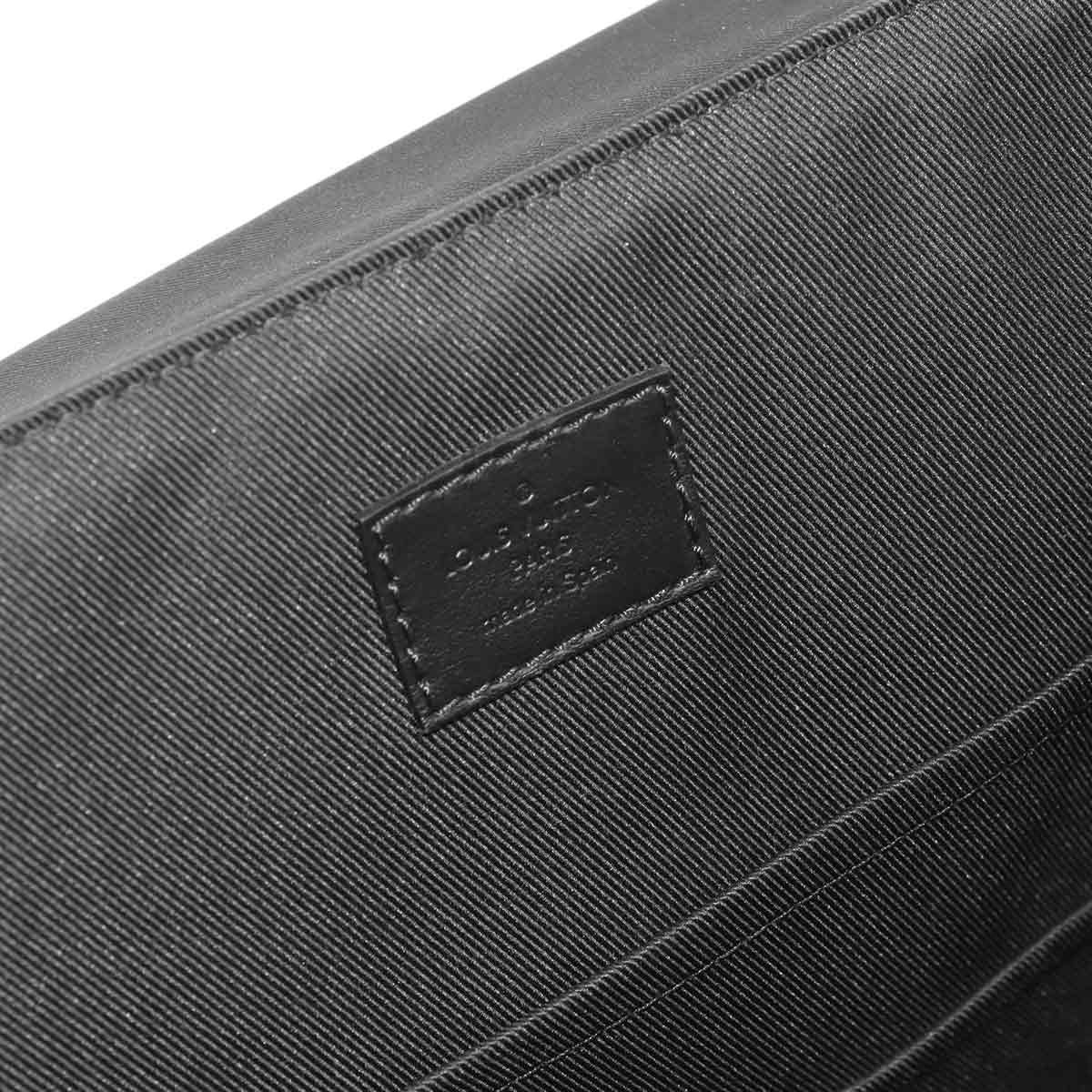 Monogram Eclipse Trio Back Pack Black M45538 Purse