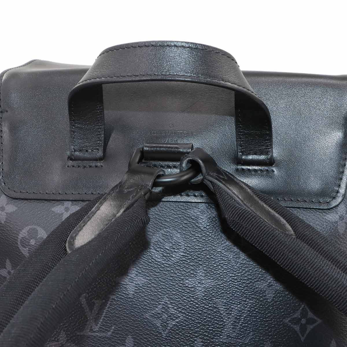 Monogram Eclipse Trio Back Pack Black M45538 Purse