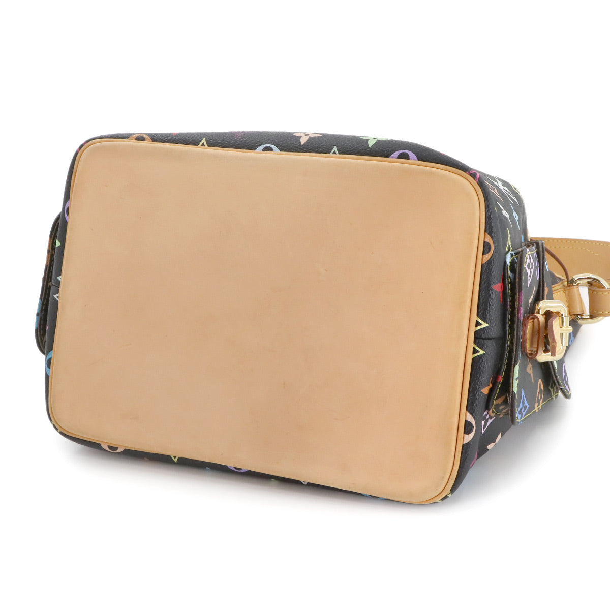 Monogram Multicolor Petit Noe Shoulder Bag Noir M42230