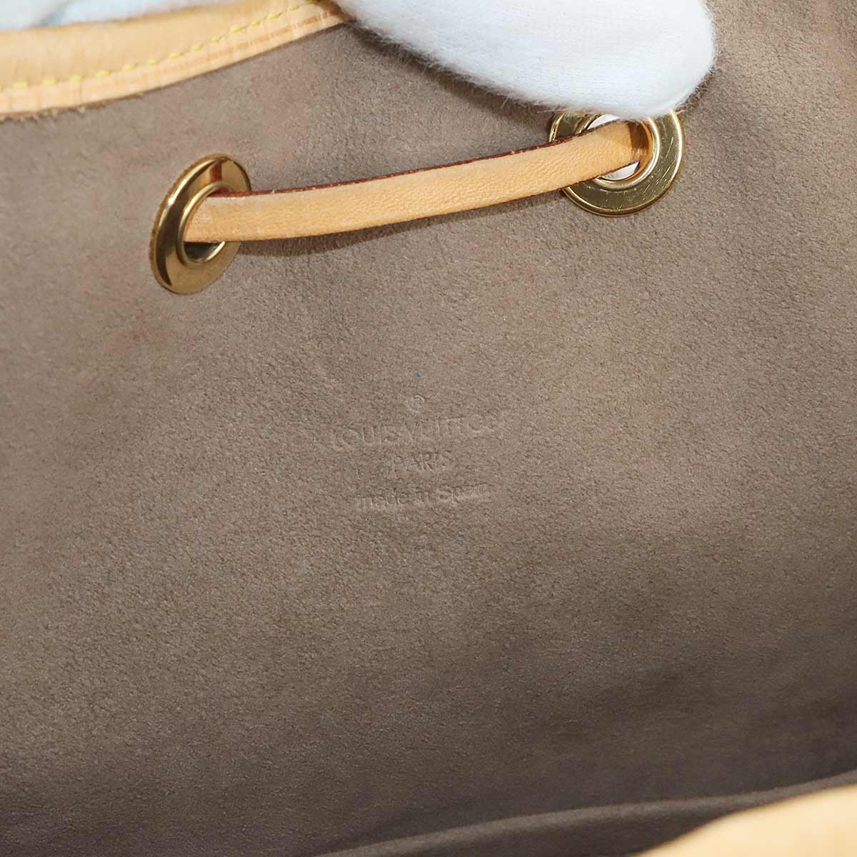 Monogram Multicolor Petit Noe Shoulder Bag Noir M42230