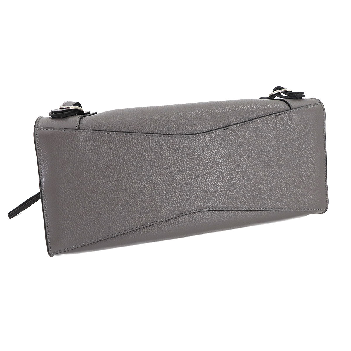 Neo Classic City S Hand Shoulder Bag Leather Gray 638521