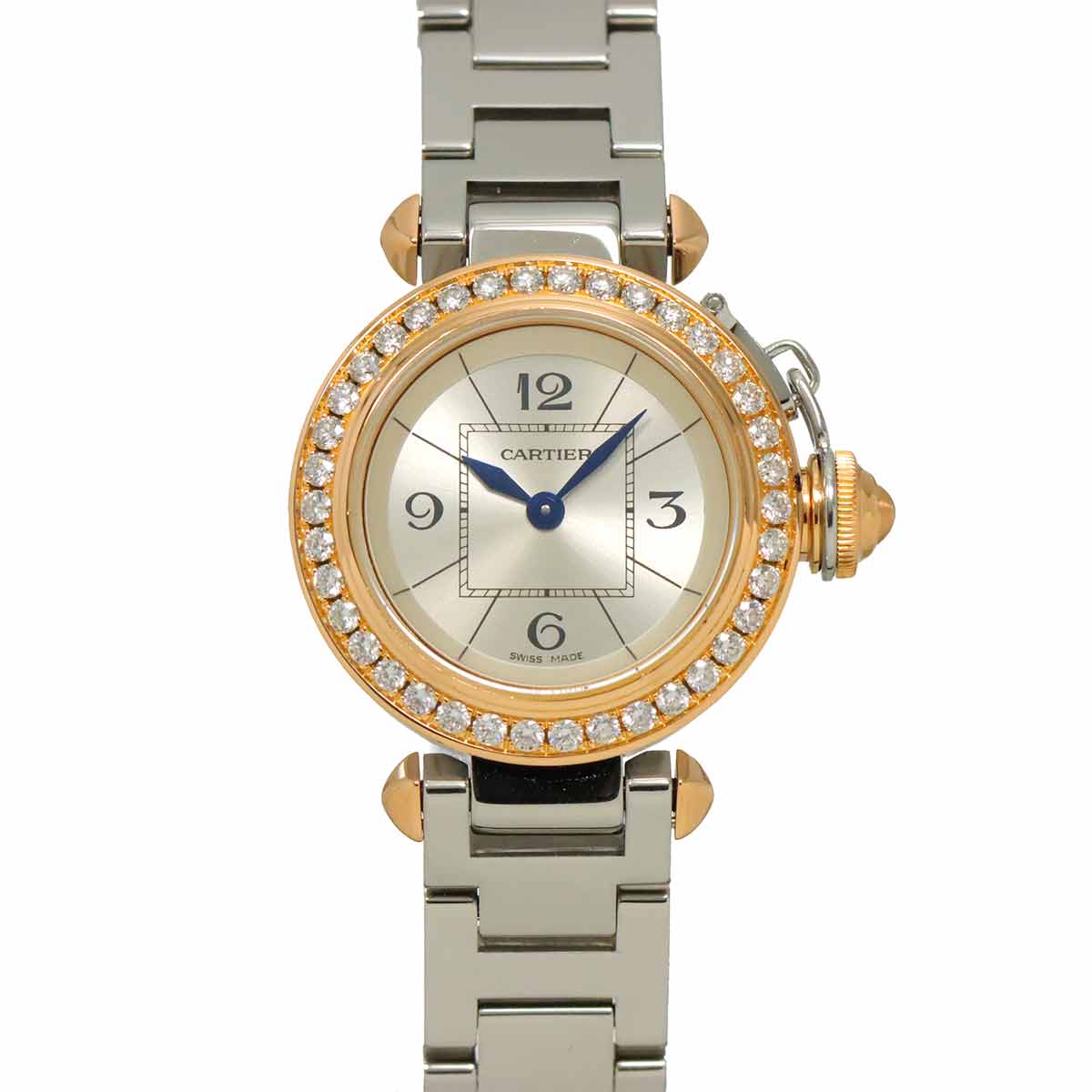 Miss Pasha WJ124021 Quartz Silver Dial Ladies Wrist Watch