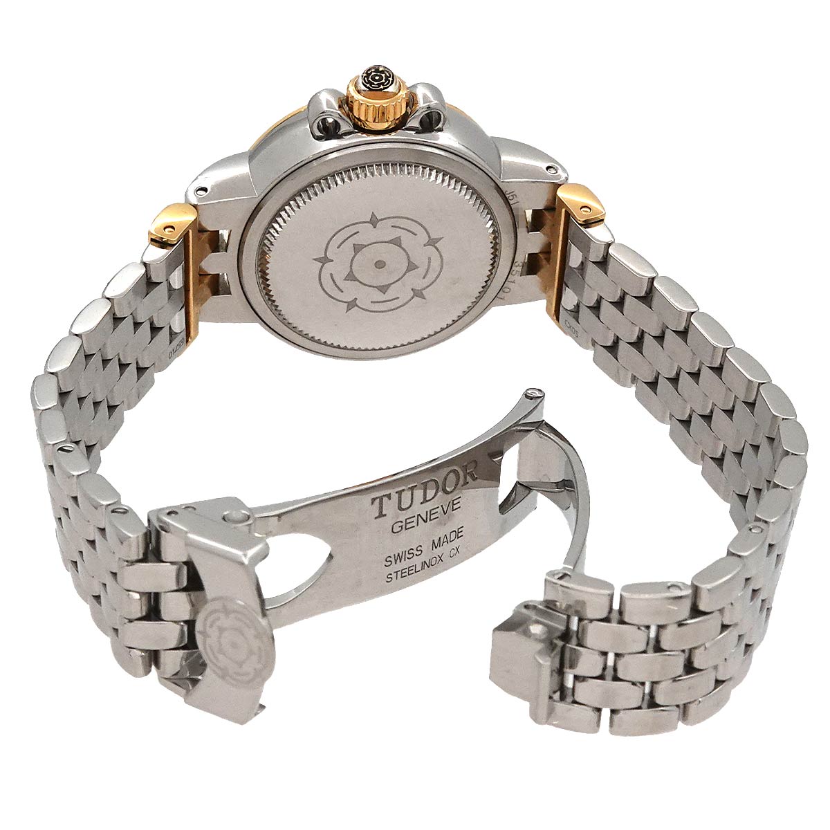 Clair De rose 35101 Automatic YG Black Shell Dial Ladies