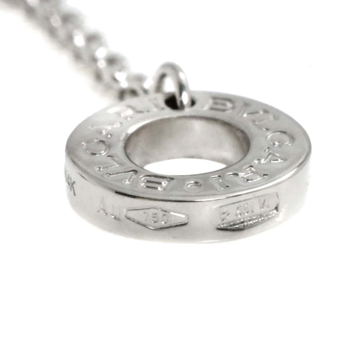 Diva Dream Diamond Necklace 18K White Gold 750