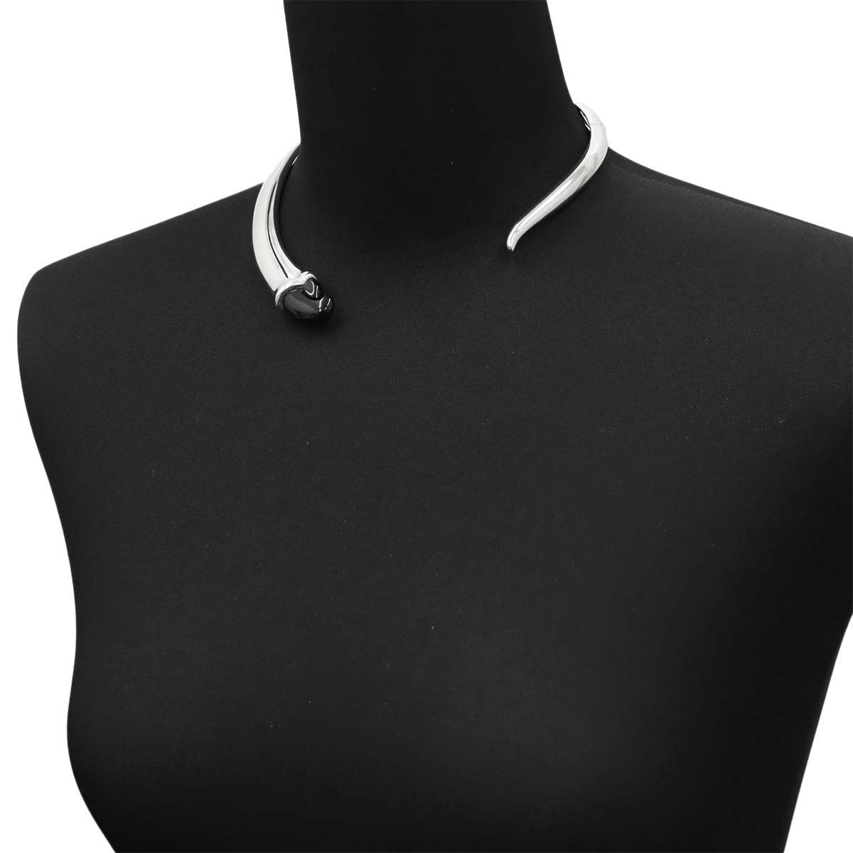 Onyx Necklace SV Silver 925