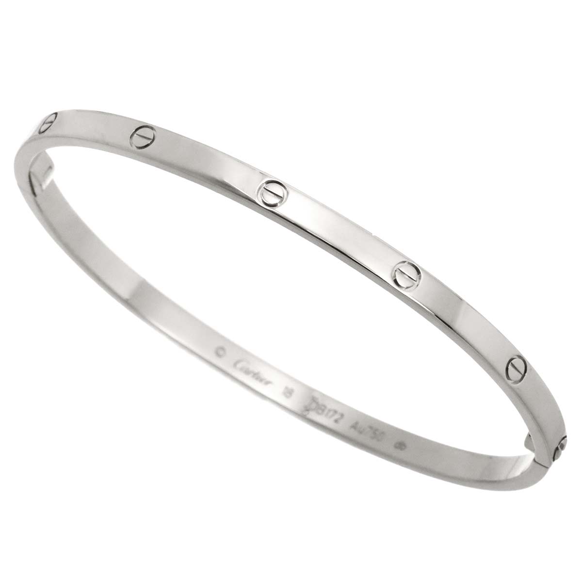 Love Bracelet SM 18K White Gold 750 Size18