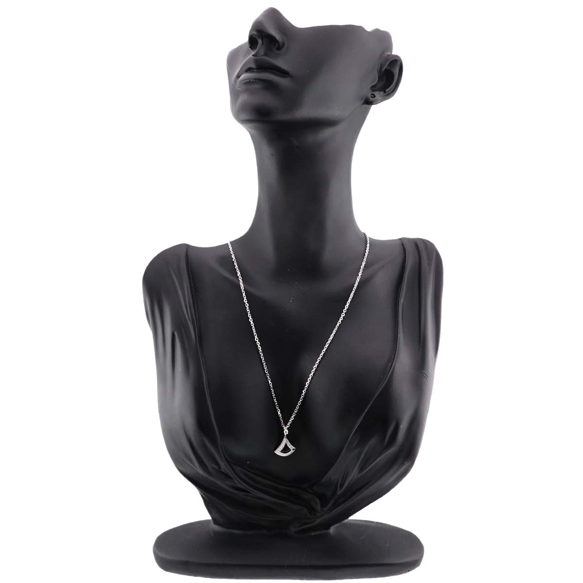 Diva Dream Diamond Necklace 18K White Gold 750