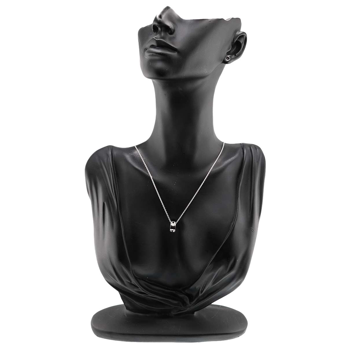 Pendentif Empreinte Diamond Necklace 18K WG 750