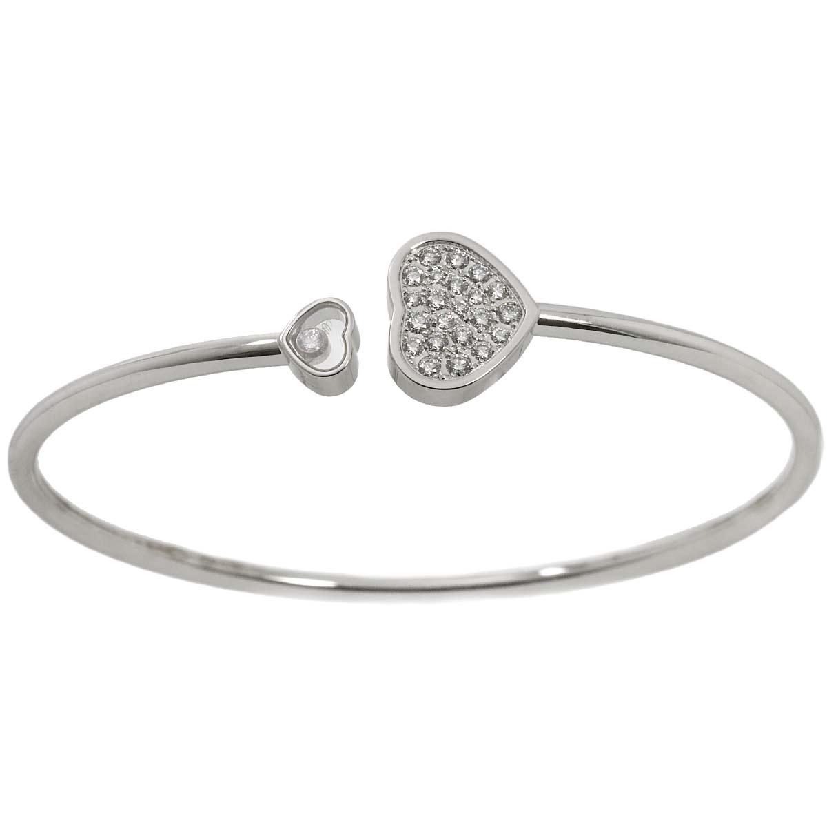 Happy Heart Diamond Bracelet 18K WG 750