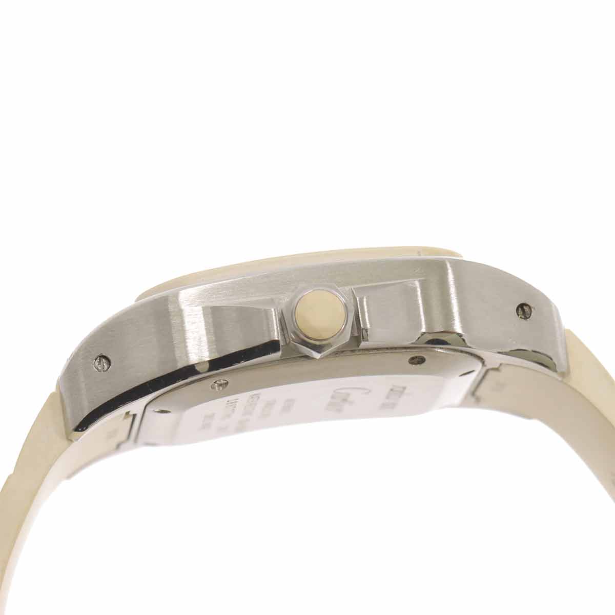 Santos 100MM W20122U2 Automatic White Dial Boys Watch