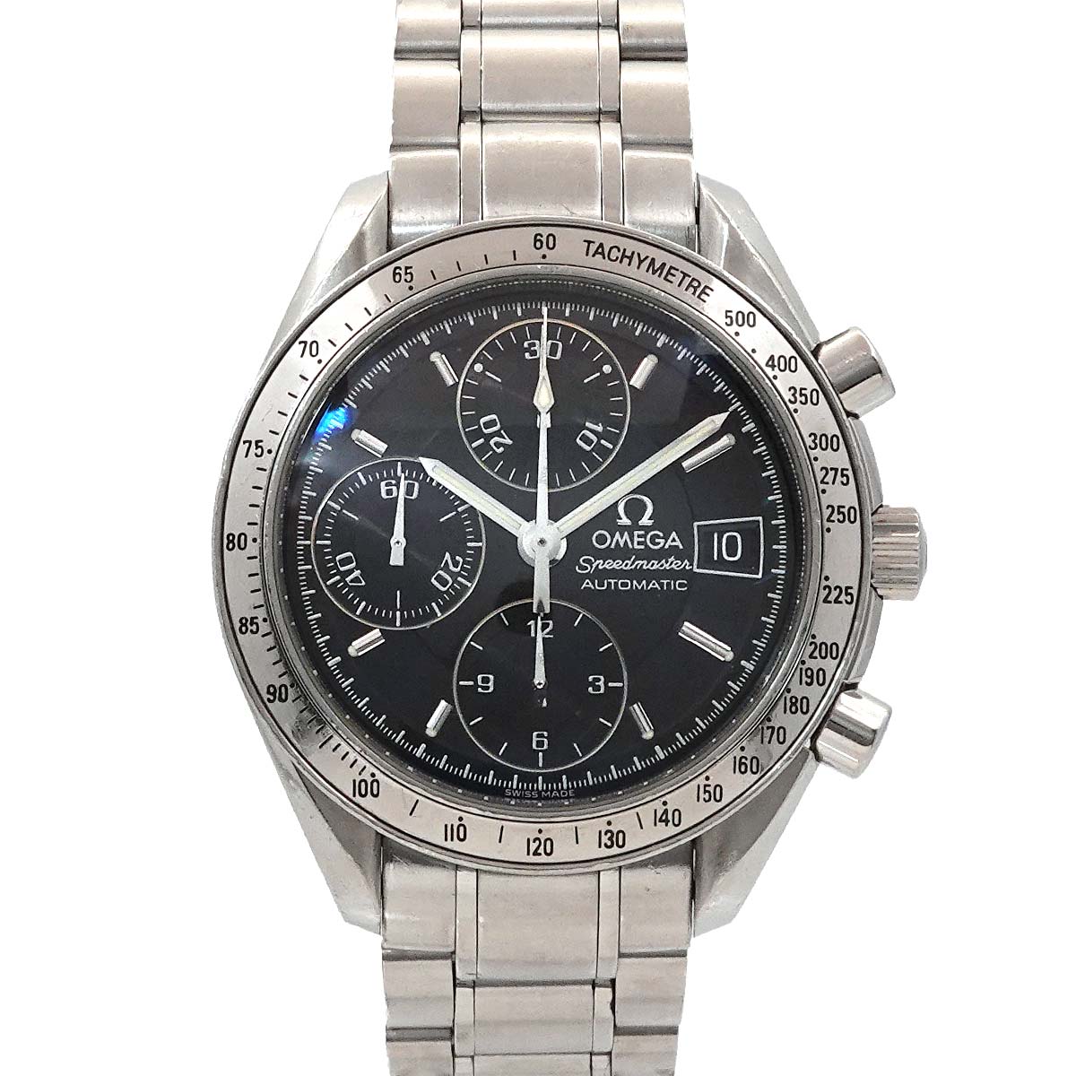 Speedmaster Date 3513.50 Chronograph Automatic Black Dial Mens