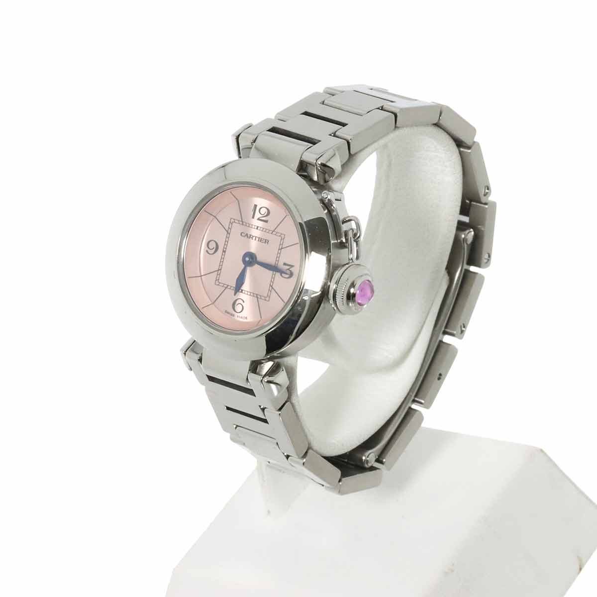 Miss Pasha W3140008 27mm Quartz Pink Dial Ladies Watch