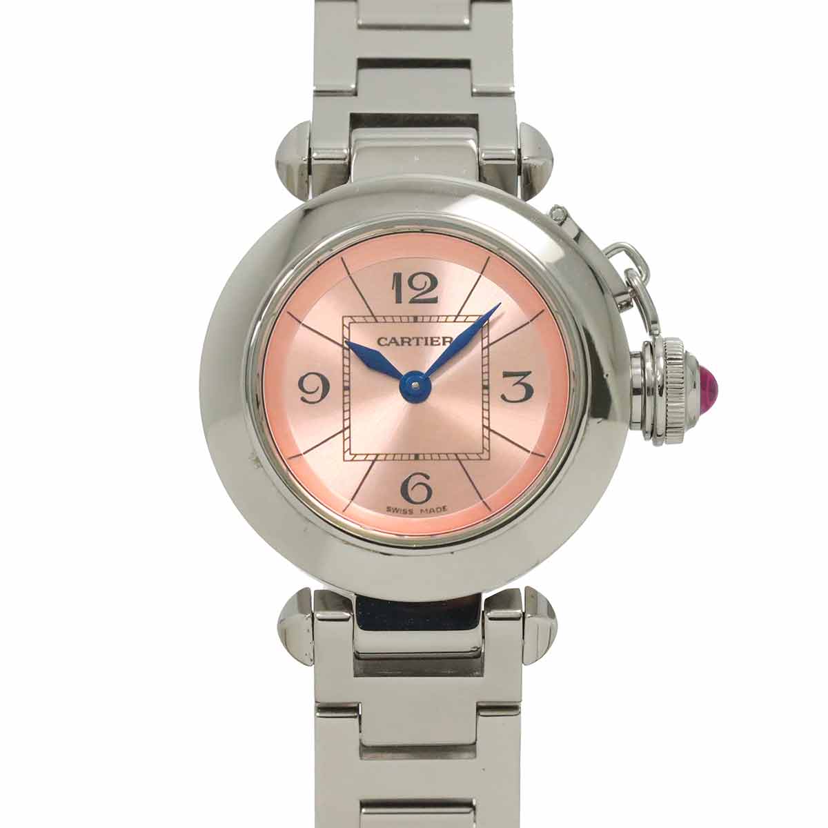 Miss Pasha W3140008 27mm Quartz Pink Dial Ladies Watch