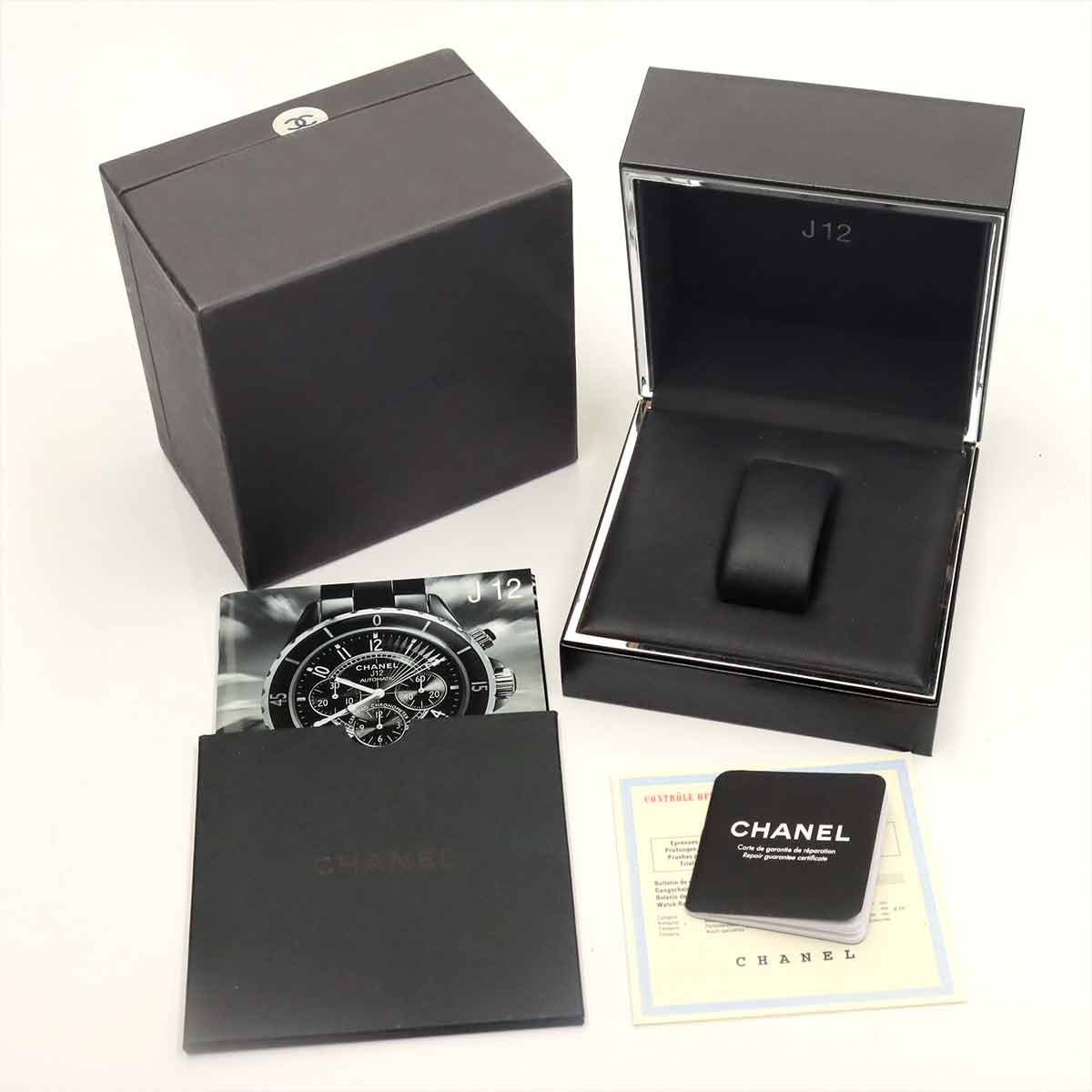 J12 41mm H1008 Date Bezel Diamond Automatic White Dial Mens